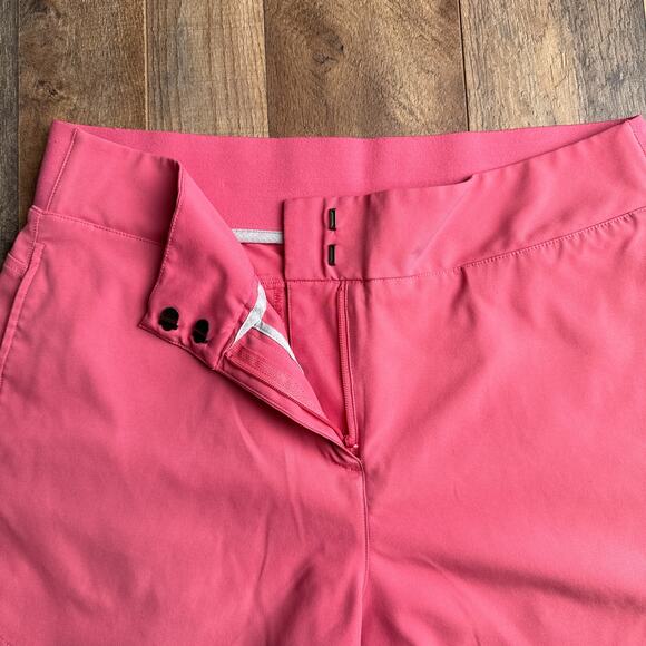 Puma Golf Shorts Women's Size Medium Pink Pockets Athletic Training Fitness 6207 - Picture 4 of 10